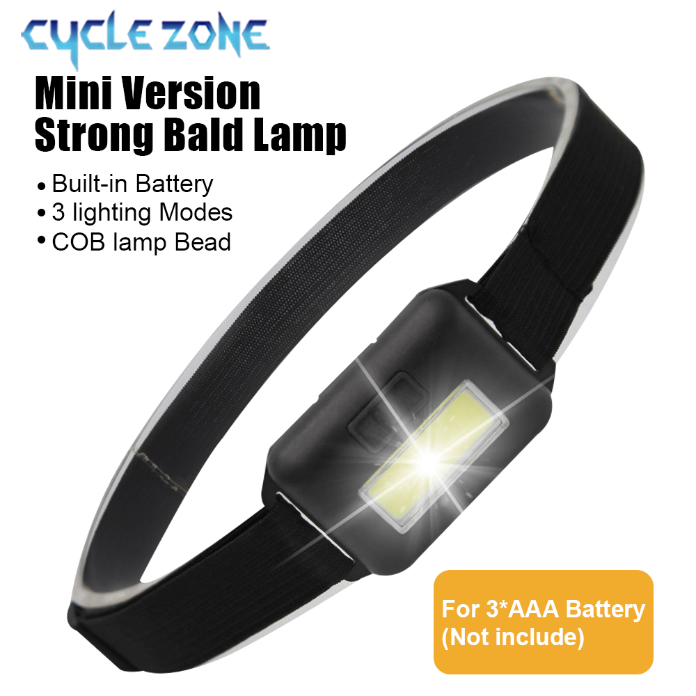 Outdoor Adventure Zone - Mini-koplamp Draagbare COB-koplamp 3 lichtmodi Campinghoofdzaklamp