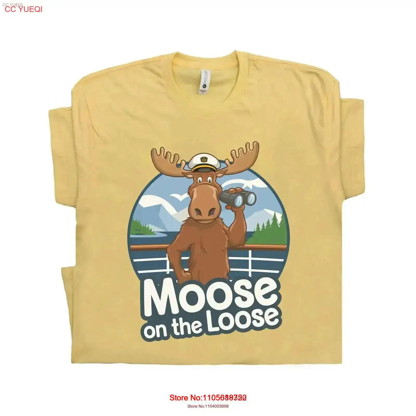 Outdoor Adventure Group - Moose Alaska Cruise T-shirt Wildlife Adventure