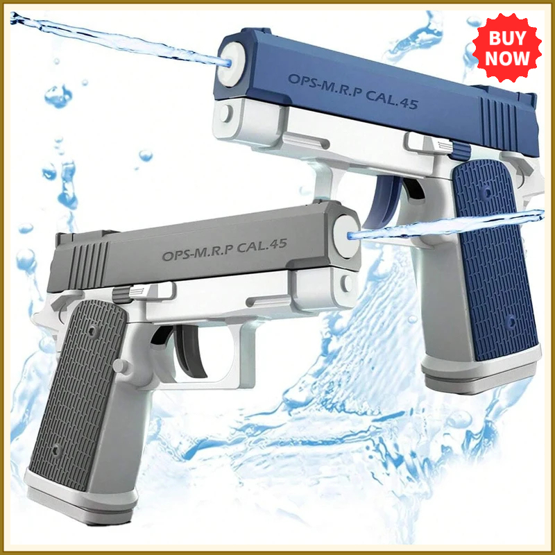 Outdoor Adventure Games - M1911 Waterpistolen Speelgoed Spuitpistolen, Zomer Zwembad