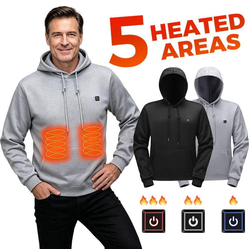 Outdoor Adventure Zone - 5-zones verwarmde trui voor mannen en