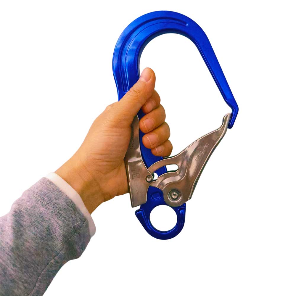 Outdoor Adventure Ziplines & Waterfall - Zware 25KN Karabijnhaak Grote Snap Hook