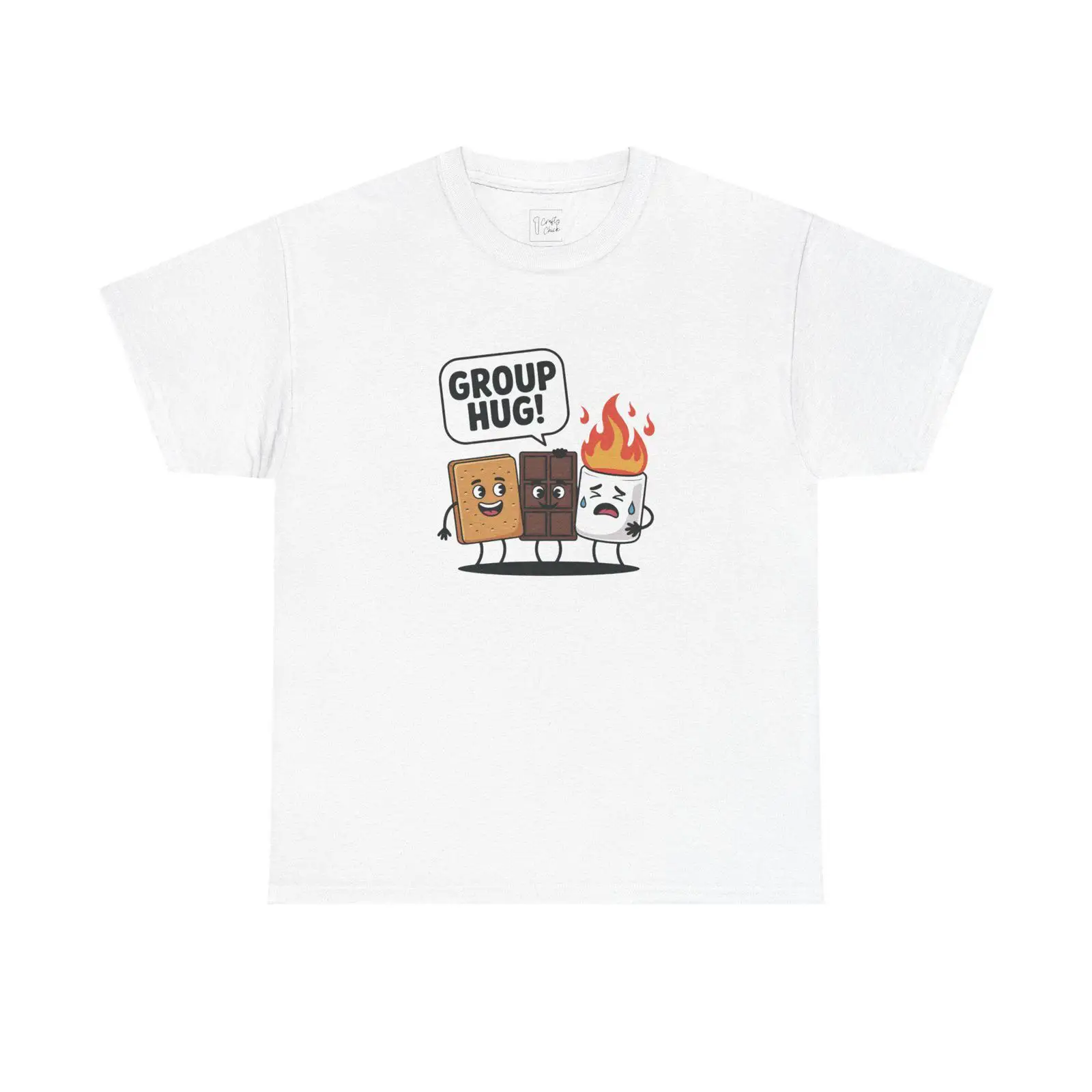 Outdoor Adventure Group - Adventure Smores T-shirt Camping Grappig Glam