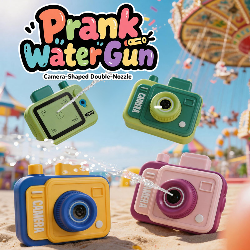 Outdoor Adventure Games - Dubbelzijdig waterpistool Camera Water Prank Gun