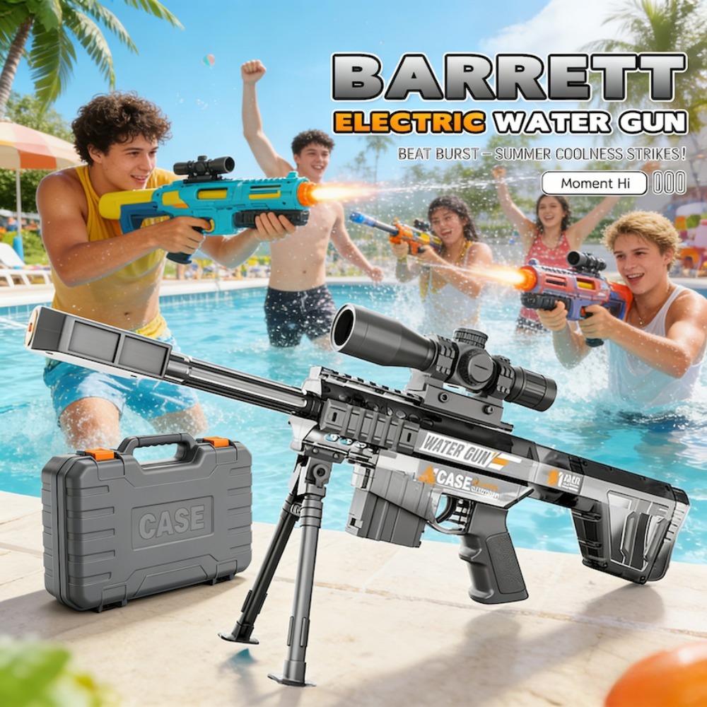 Outdoor Adventure Games - Elektrisch automatisch sluipschutterwaterpistool Speelgoed Zomer Buiten