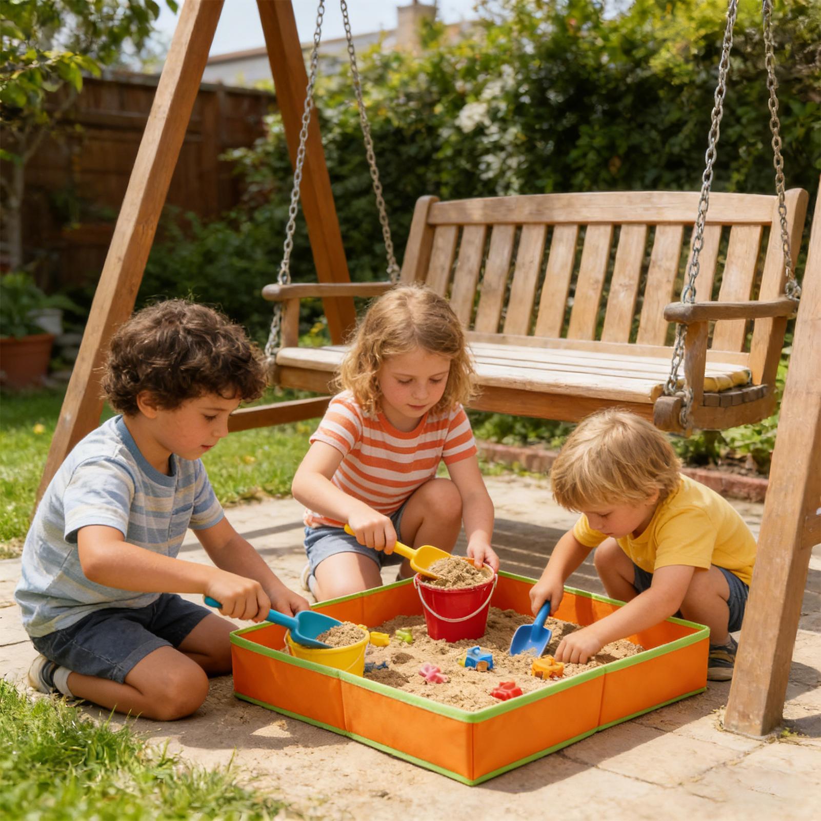 Zandtafel voor kinderen, buite - Outdoor Adventure Games recensie en prijs