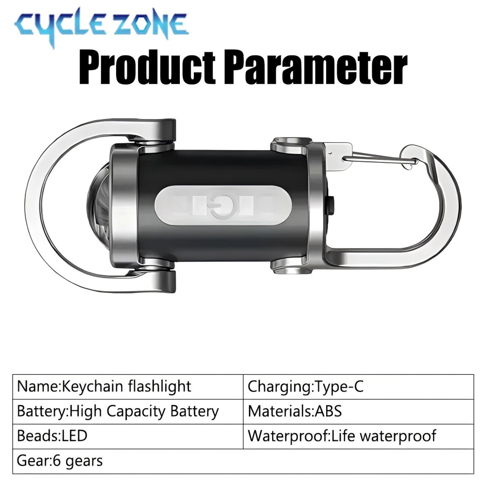 Mini LED-sleutelhangerlicht Mu - Outdoor Adventure Zone recensie en prijs