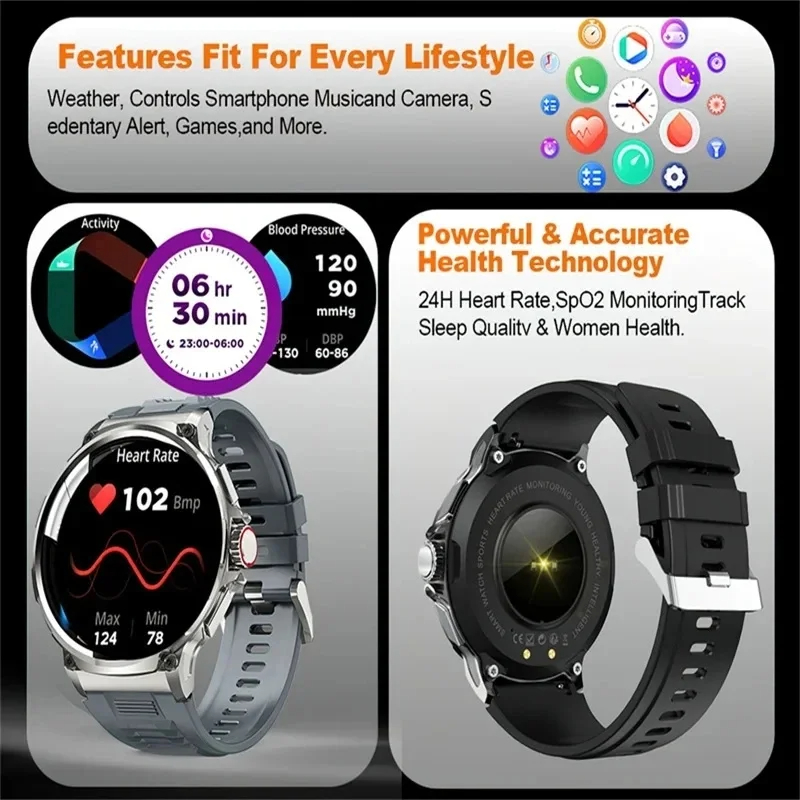 Hot Men Smartwatch 710mAh Outd - Outdoor Adventure Zone recensie en prijs