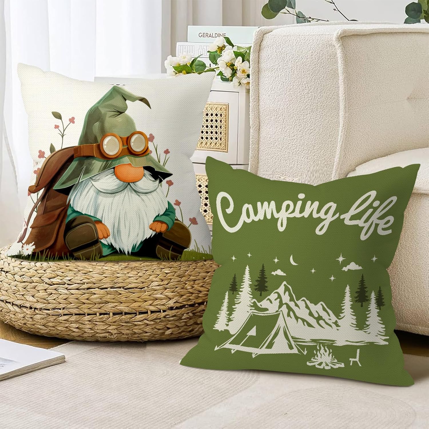 Groep van 4 campingkussens Woo - Outdoor Adventure Group recensie en prijs