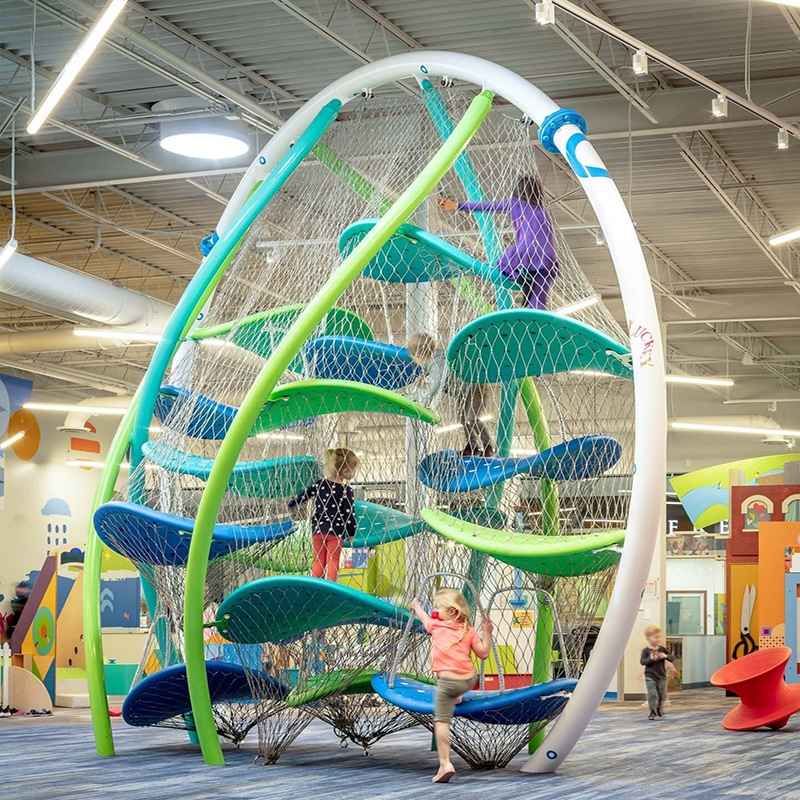 Op maat gemaakte stalen netvor - Outdoor Adventure Center recensie en prijs