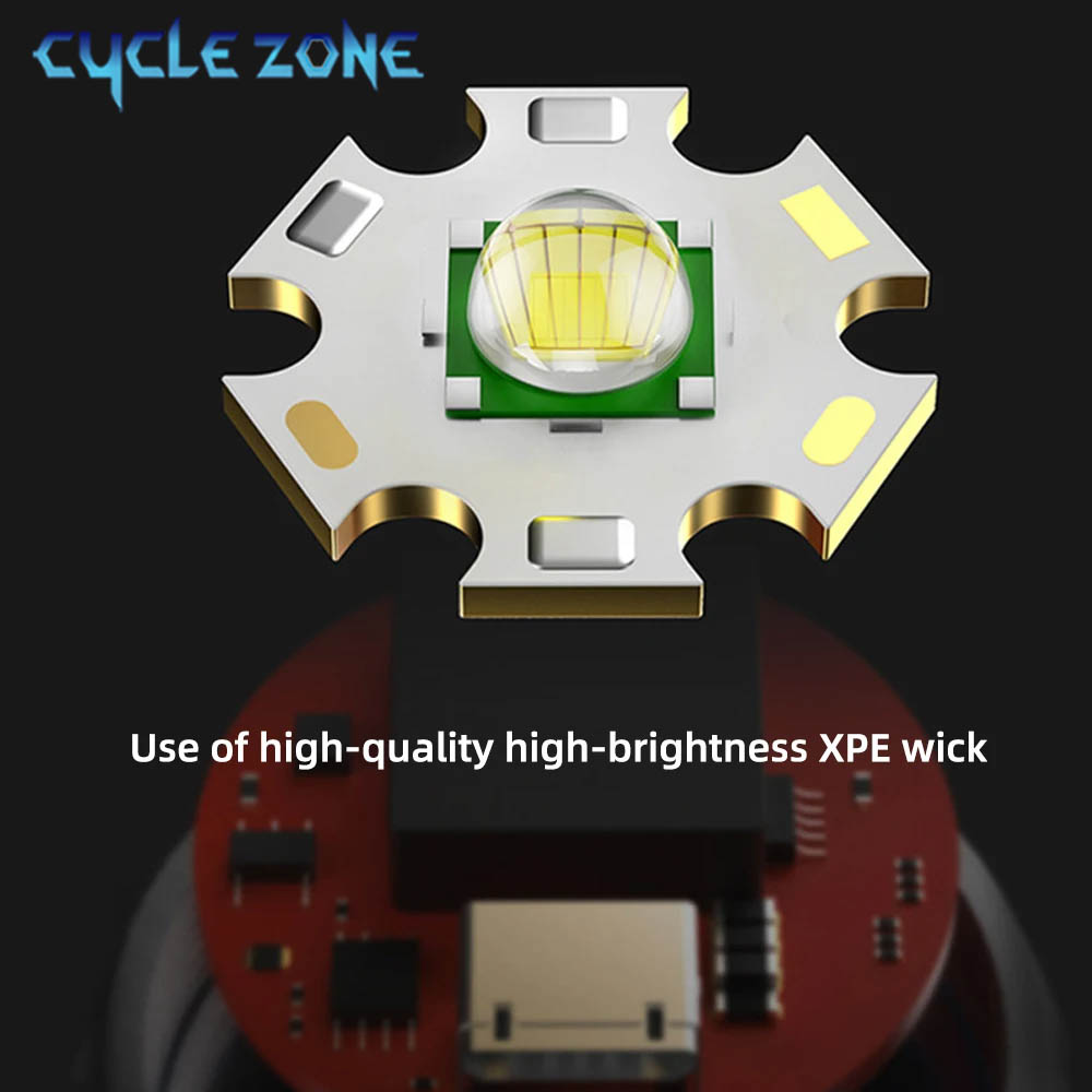 Draagbare LED-zaklamp, USB-opl - Outdoor Adventure Zone recensie en prijs